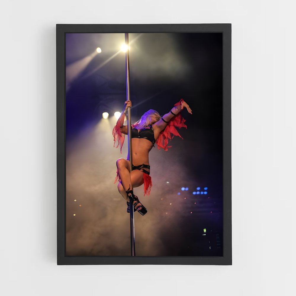 Poster Éclat de Pole – affiche Danse (vue 2)
